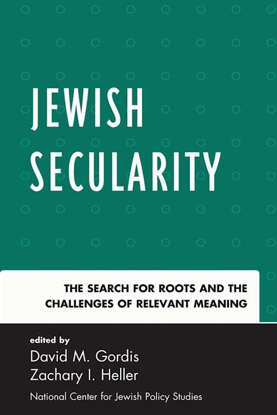 Jewish Secularity cover