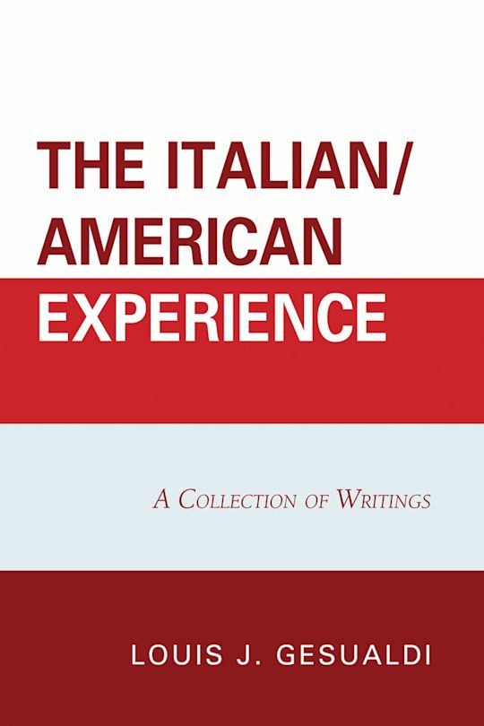 The Italian/American Experience cover
