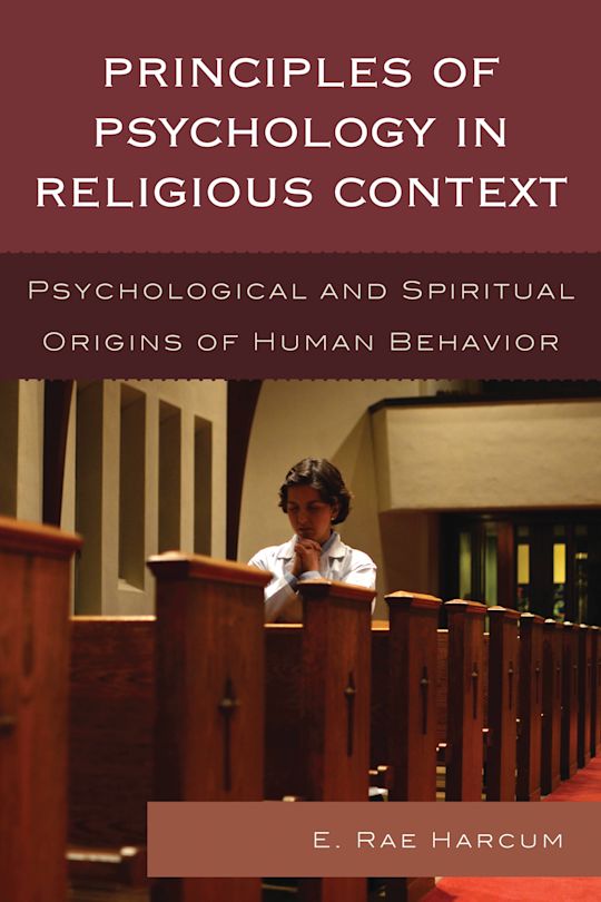 Principles of Psychology in Religious Context: Psychological and ...