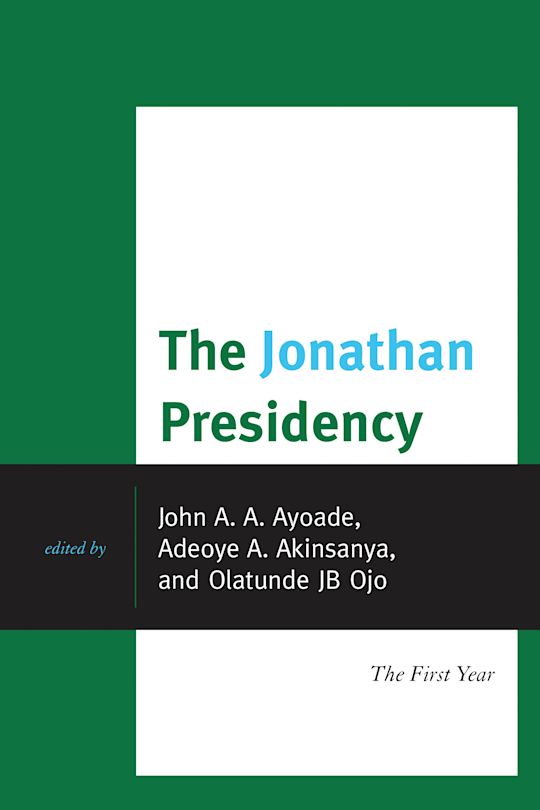 The Jonathan Presidency cover