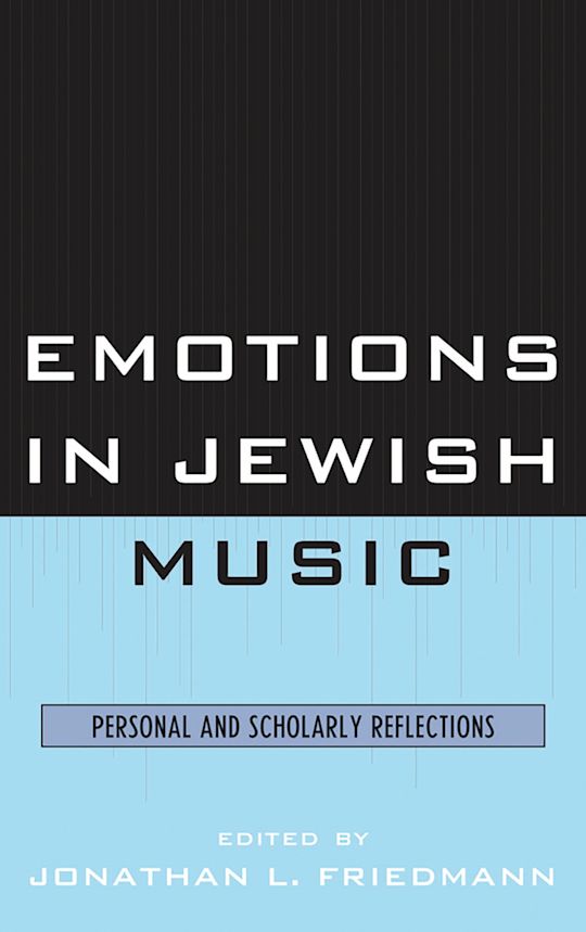 Emotions in Jewish Music cover