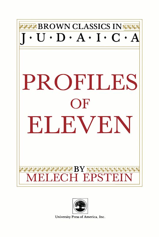 Profiles of Eleven cover