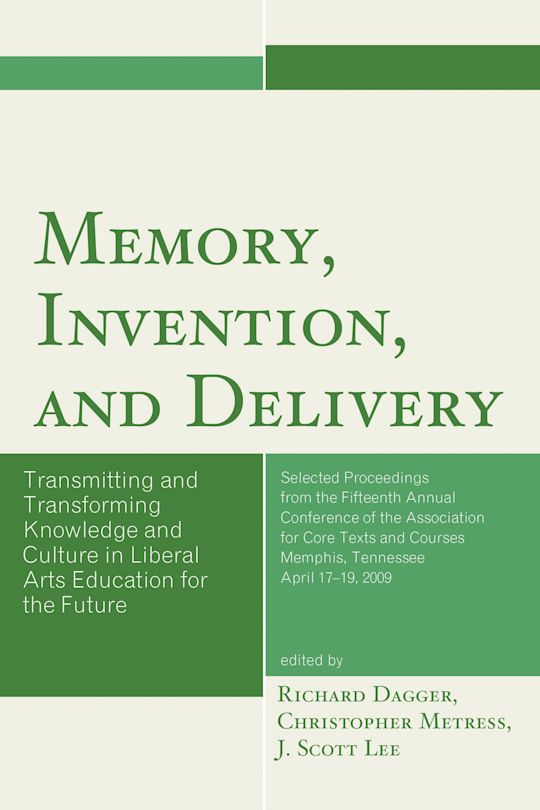 Memory, Invention, and Delivery cover