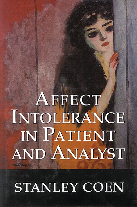 Affect Intolerance in Patient and Analyst cover