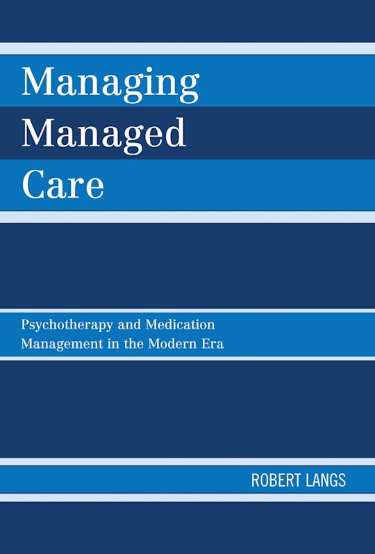 Managing Managed Care cover