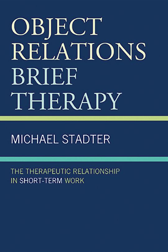 Object Relations Brief Therapy cover