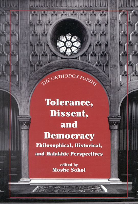 Tolerance, Dissent, and Democracy cover