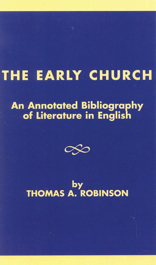 The Early Church cover