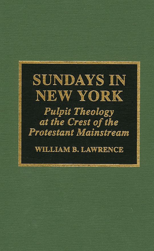 Sundays in New York cover