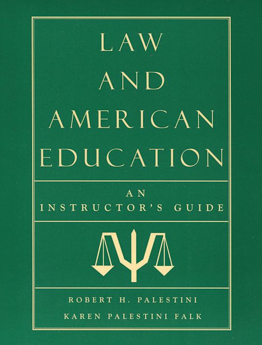 Law and American Education cover
