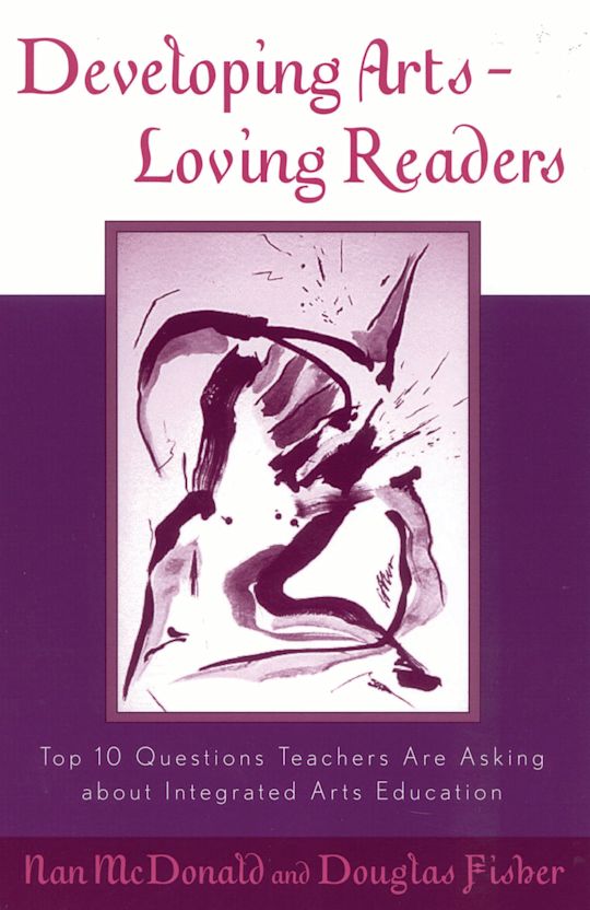 Developing Arts Loving Readers cover