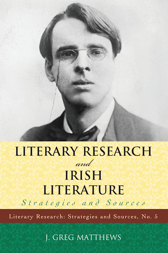 Literary Research and Irish Literature cover