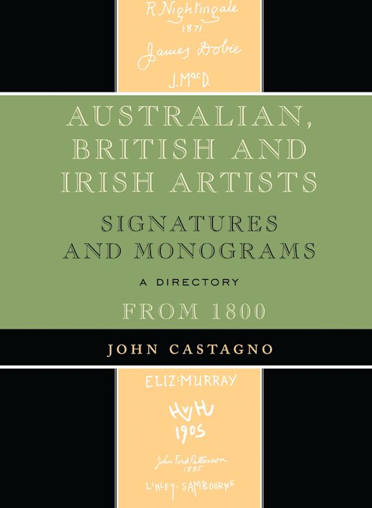 Australian, British and Irish Artists cover