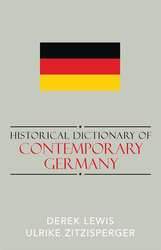 Historical Dictionary of Contemporary Germany cover