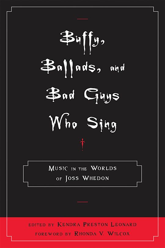 Buffy, Ballads, and Bad Guys Who Sing cover