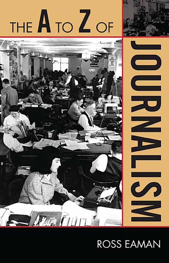 The A to Z of Journalism cover