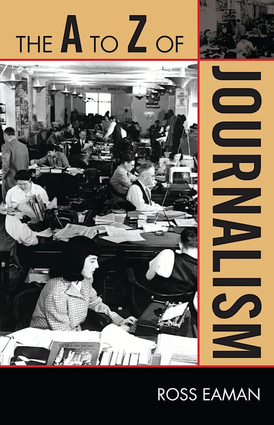 The A to Z of Journalism cover
