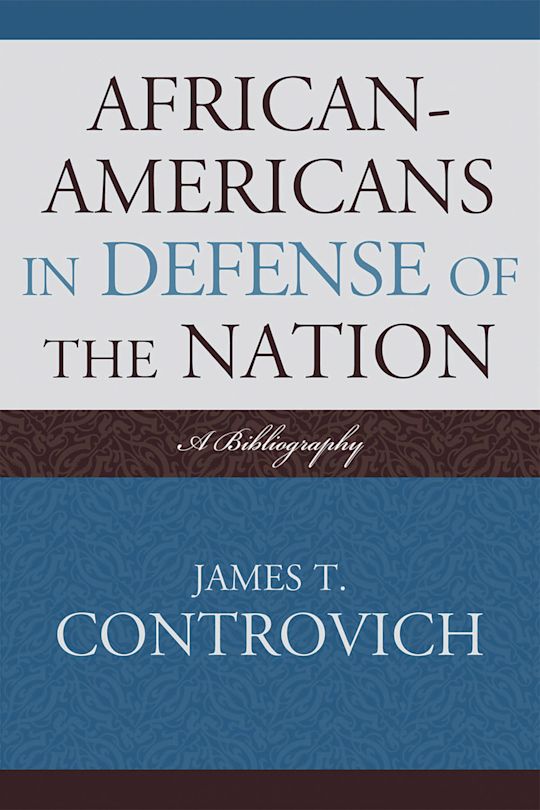 African-Americans in Defense of the Nation cover
