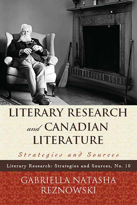 Literary Research and Canadian Literature cover