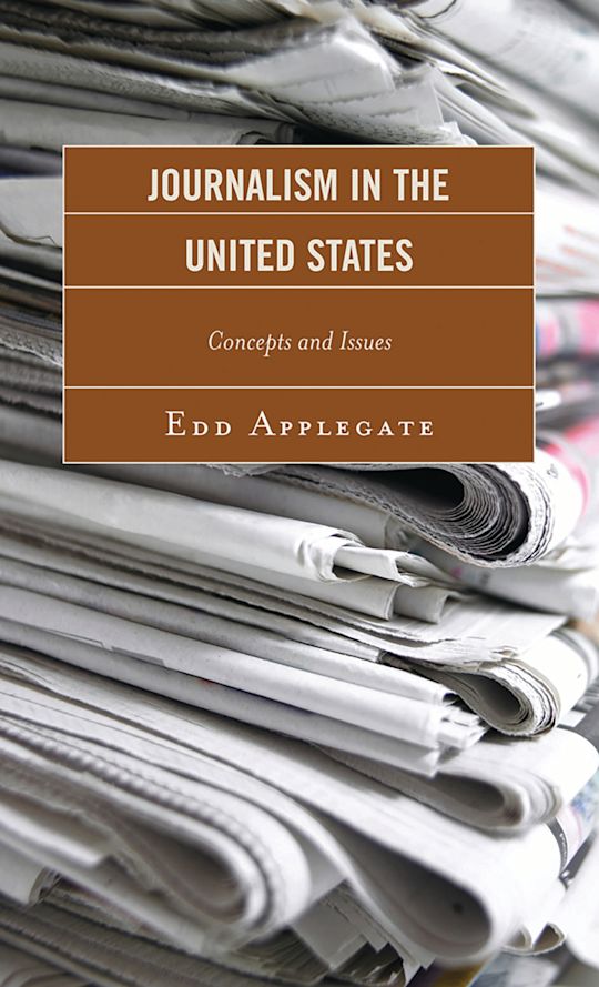 Journalism in the United States cover