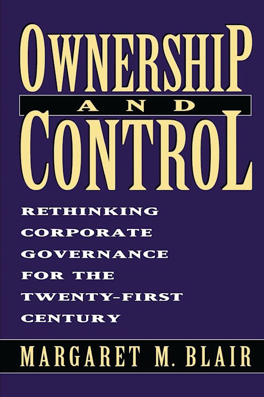 Ownership and Control cover