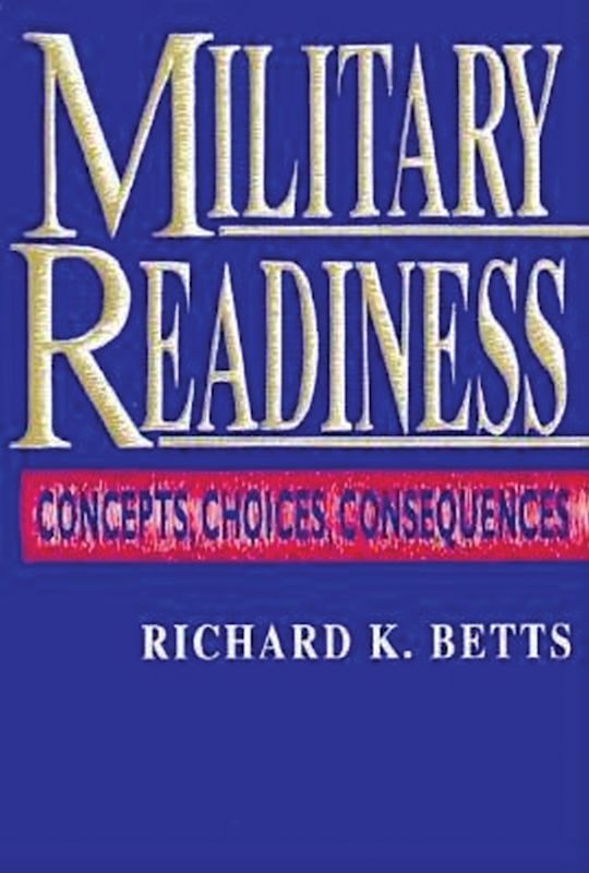 Military Readiness cover
