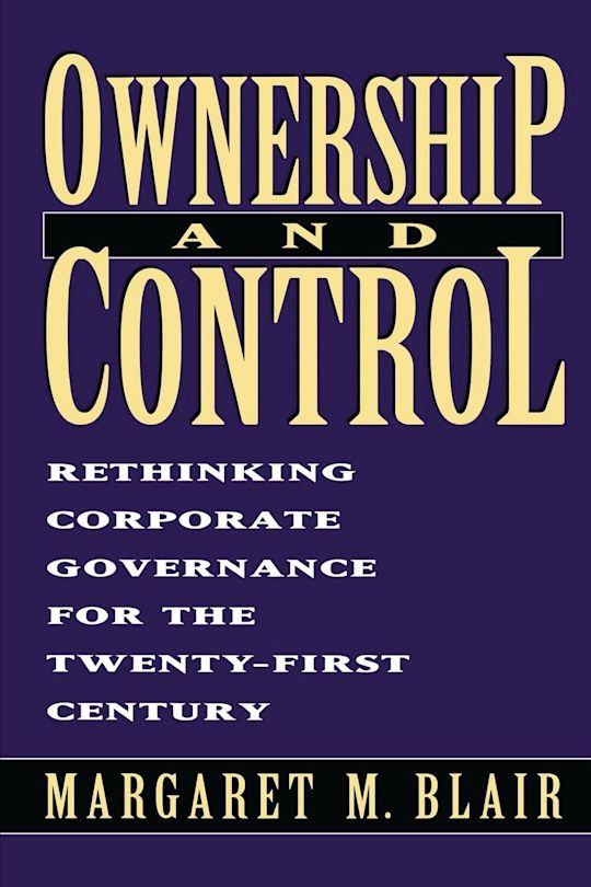Ownership and Control cover