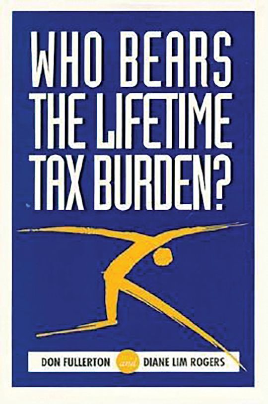 Who Bears the Lifetime Tax Burden? cover