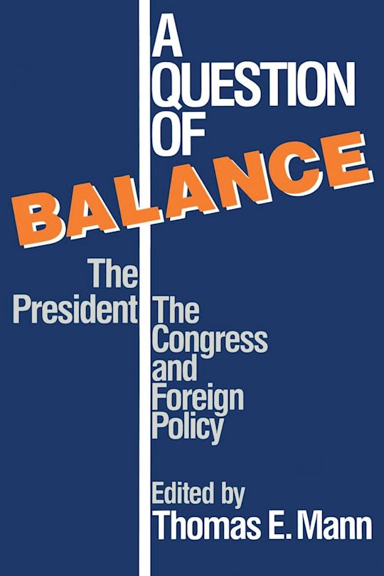 A Question of Balance cover