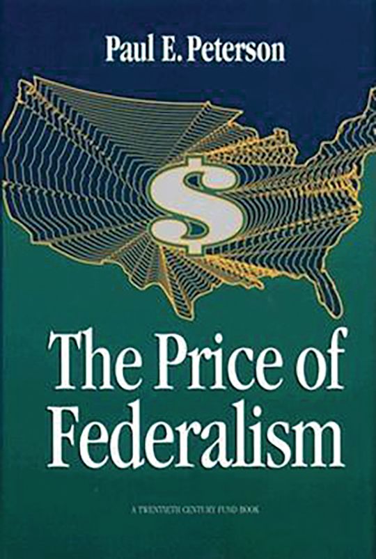 The Price of Federalism cover