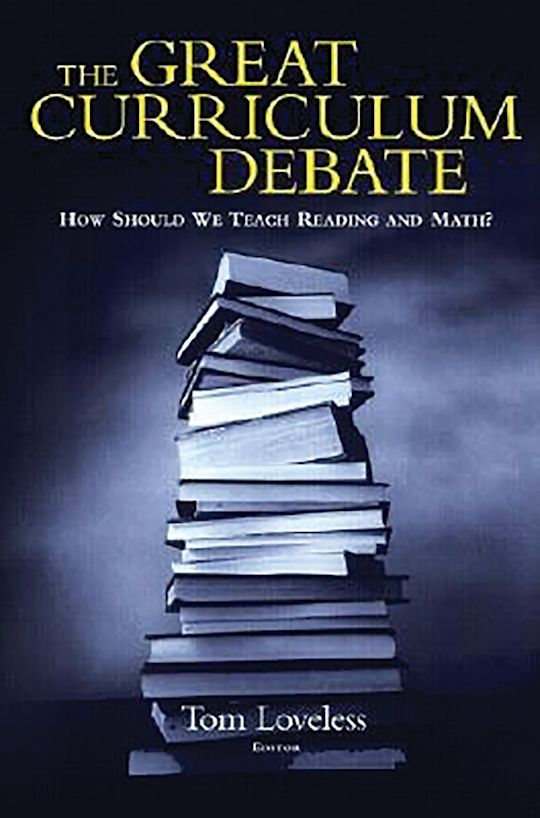 The Great Curriculum Debate cover
