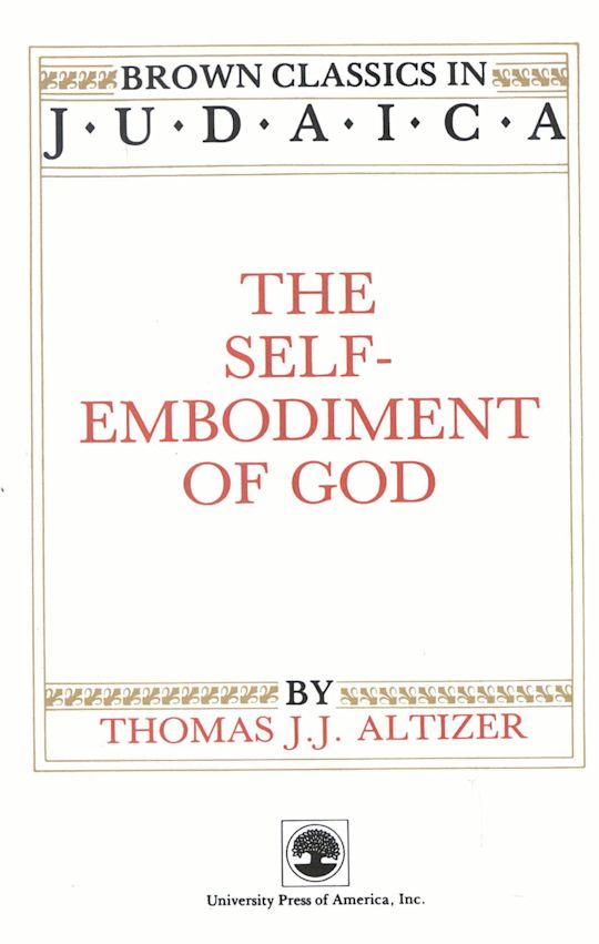 The Self-Embodiment of God cover