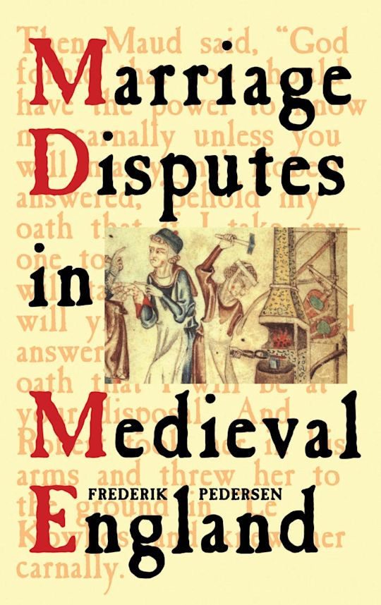 Marriage Disputes in Medieval England cover
