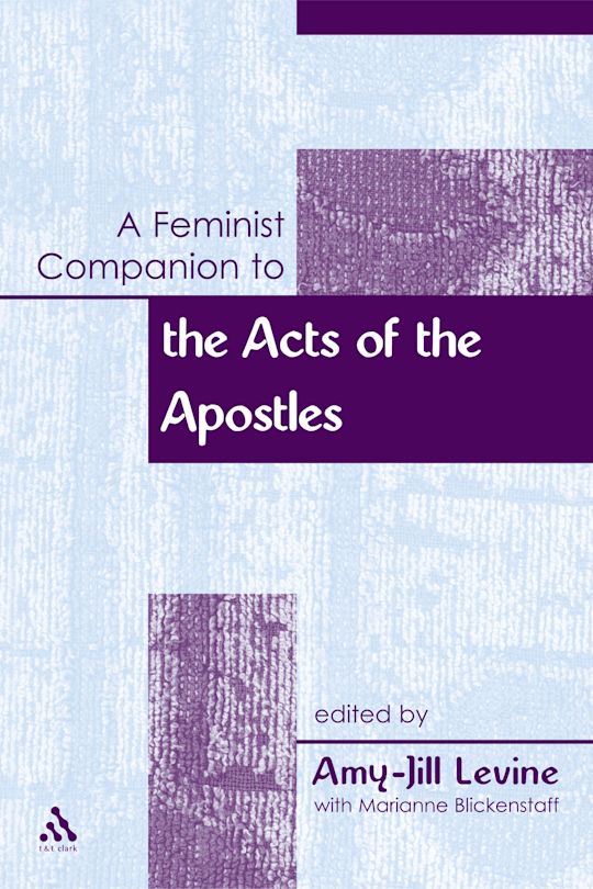 A Feminist Companion to the Acts of the Apostles cover