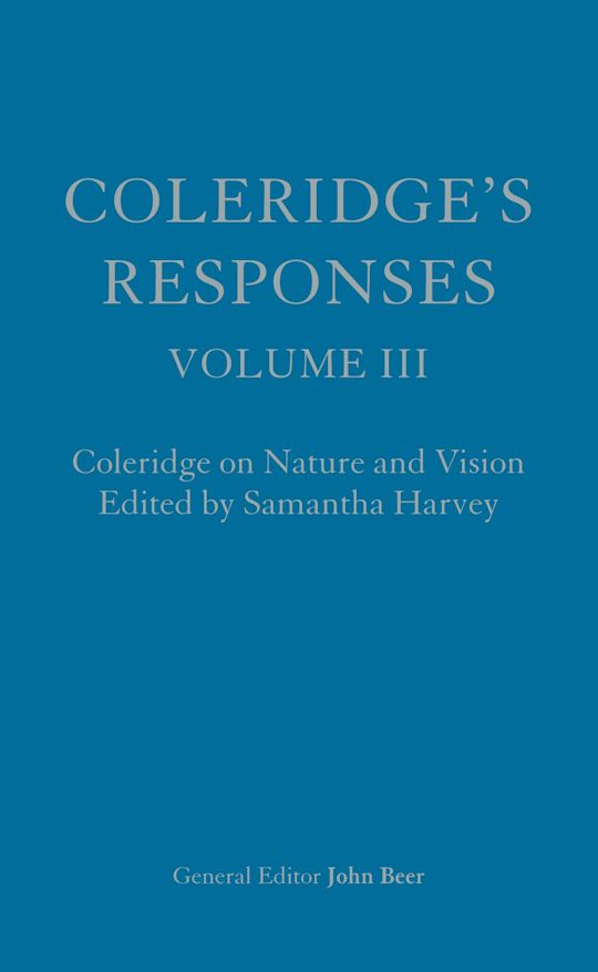 Coleridge's Responses cover