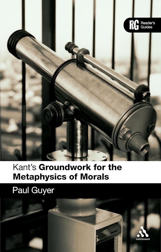 Kant's 'Groundwork for the Metaphysics of Morals' cover