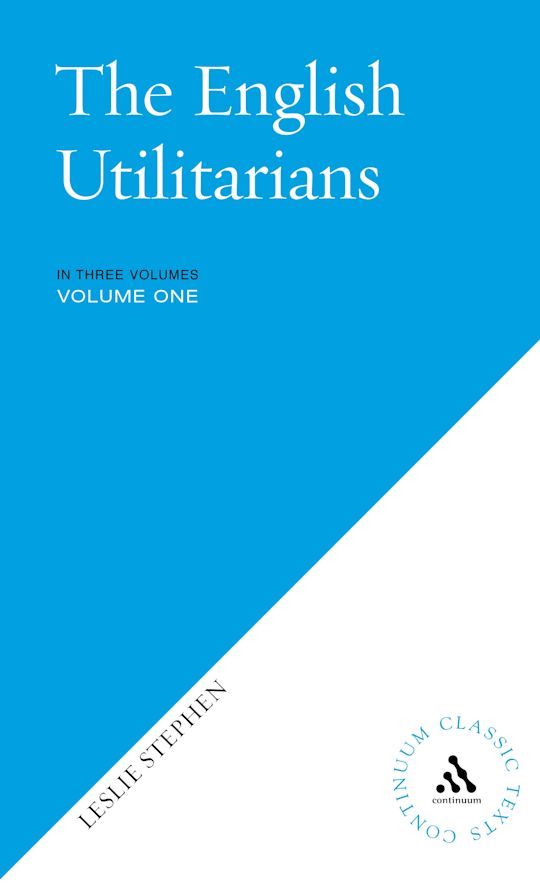 The English Utilitarians cover
