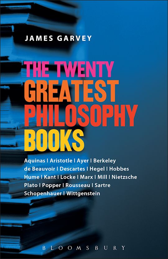 The Twenty Greatest Philosophy Books cover
