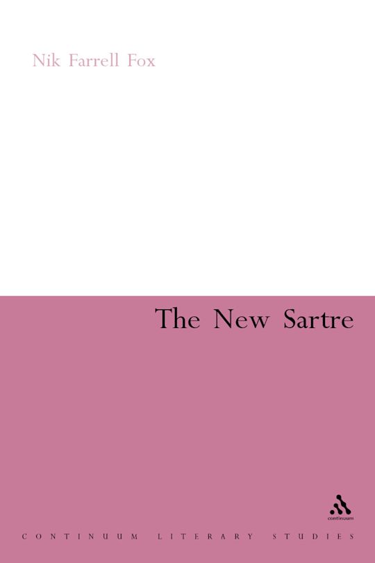 The New Sartre cover