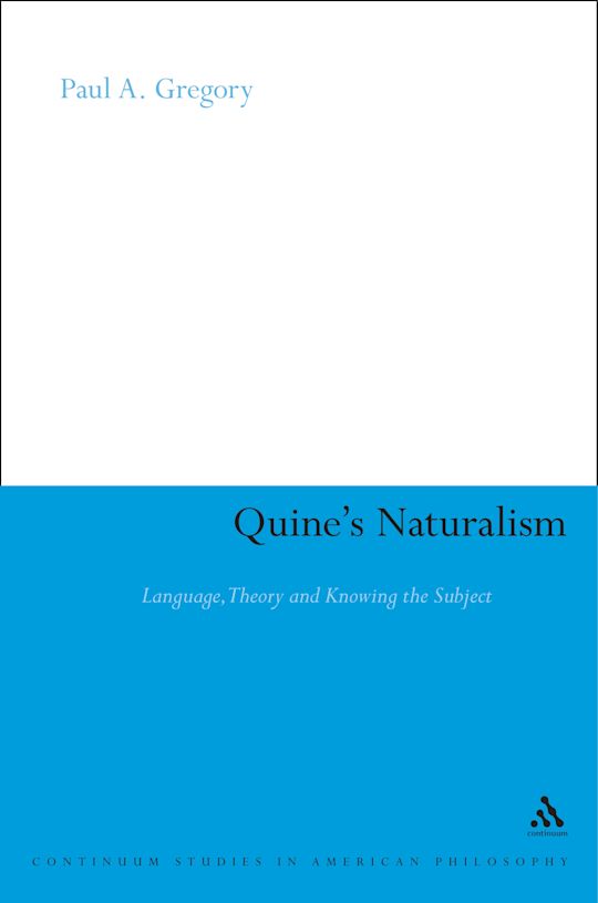 Quine's Naturalism cover