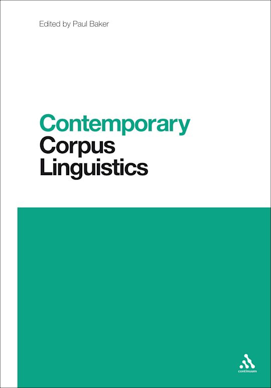 Contemporary Corpus Linguistics cover