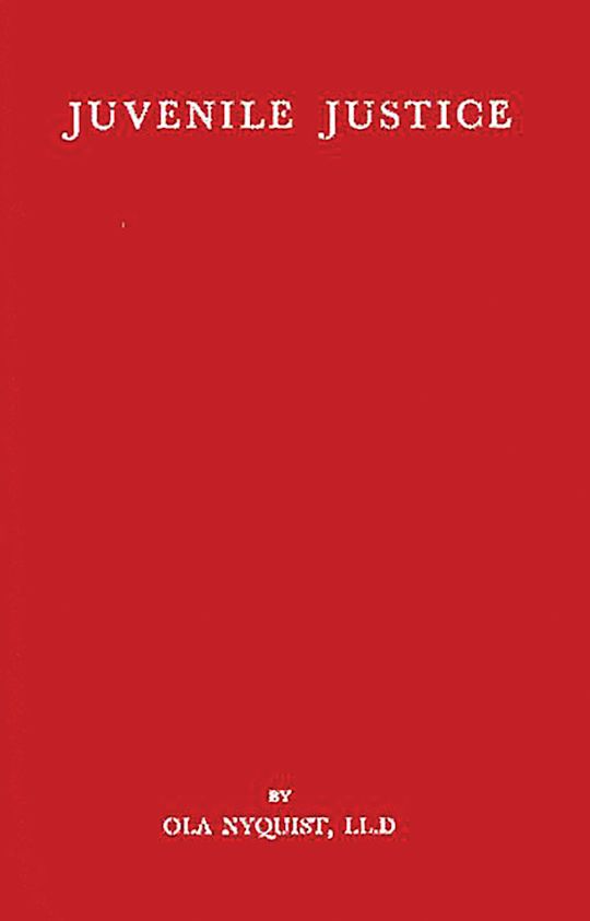 Juvenile Justice cover