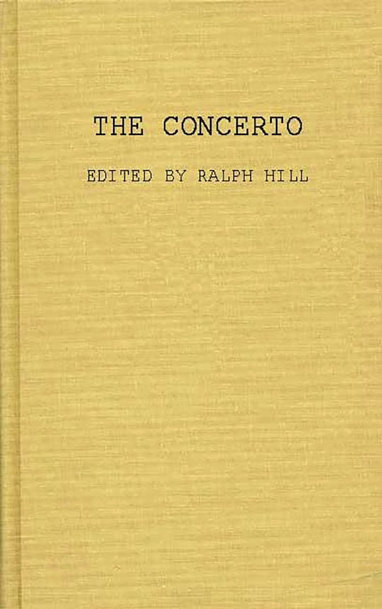 The Concerto: : Praeger - Bloomsbury