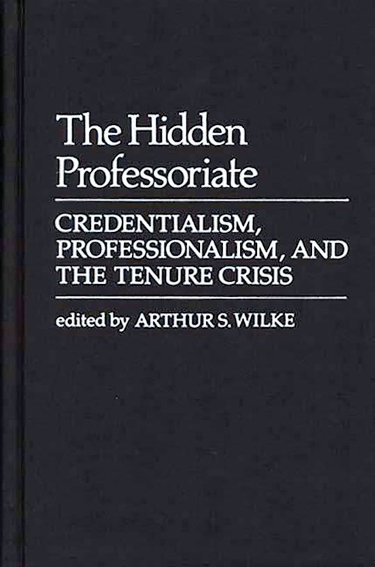 The Hidden Professoriate cover
