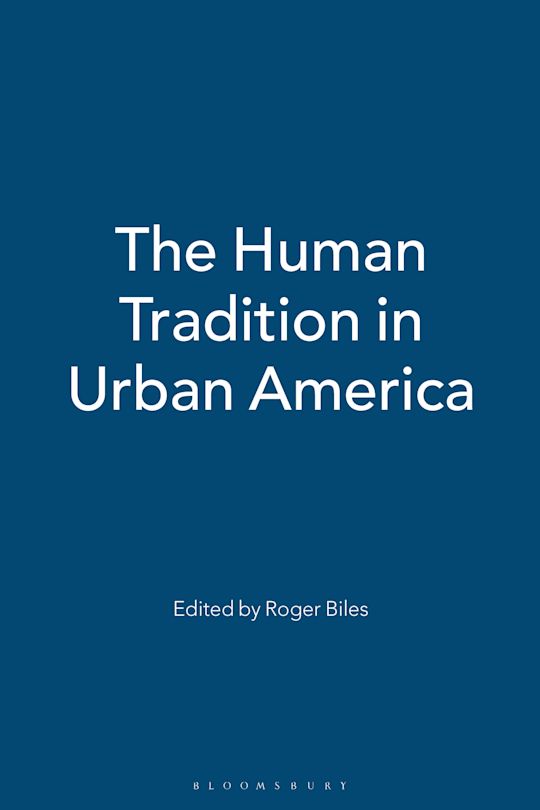 The Human Tradition in Urban America cover