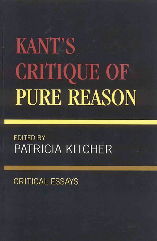 Kant's Critique of Pure Reason cover