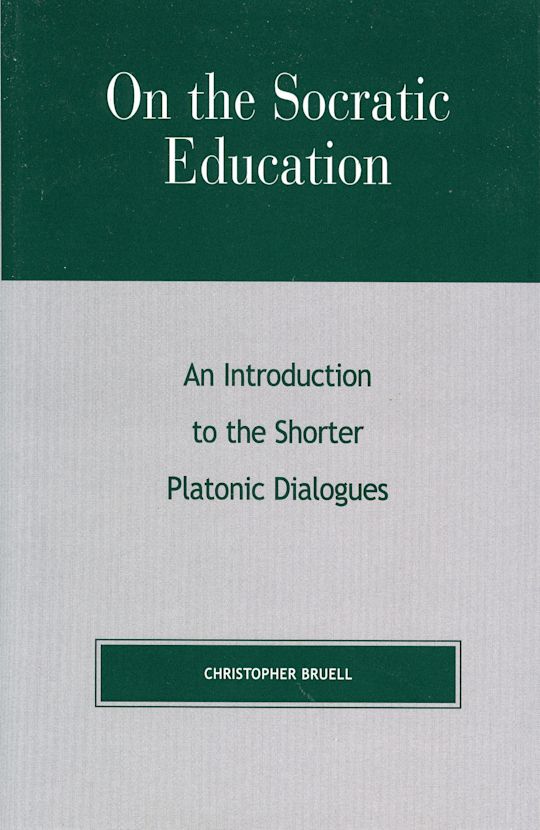 On the Socratic Education cover