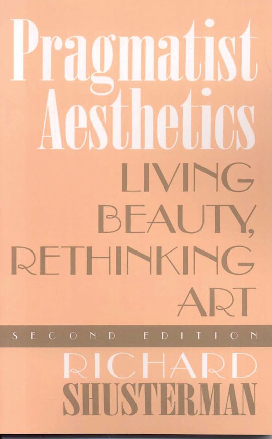 Pragmatist Aesthetics cover