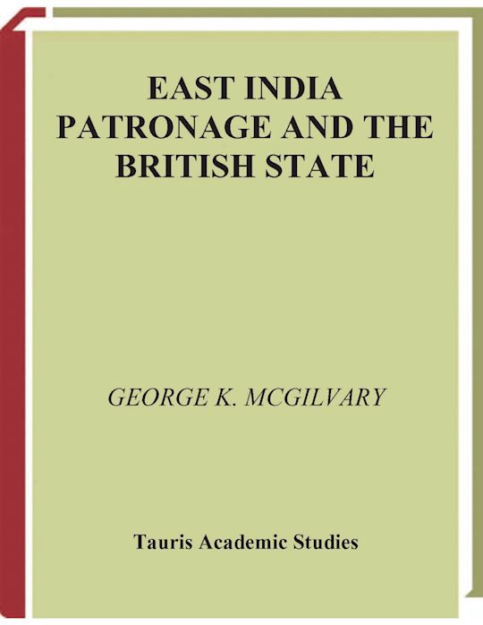 East India Patronage and the British State cover
