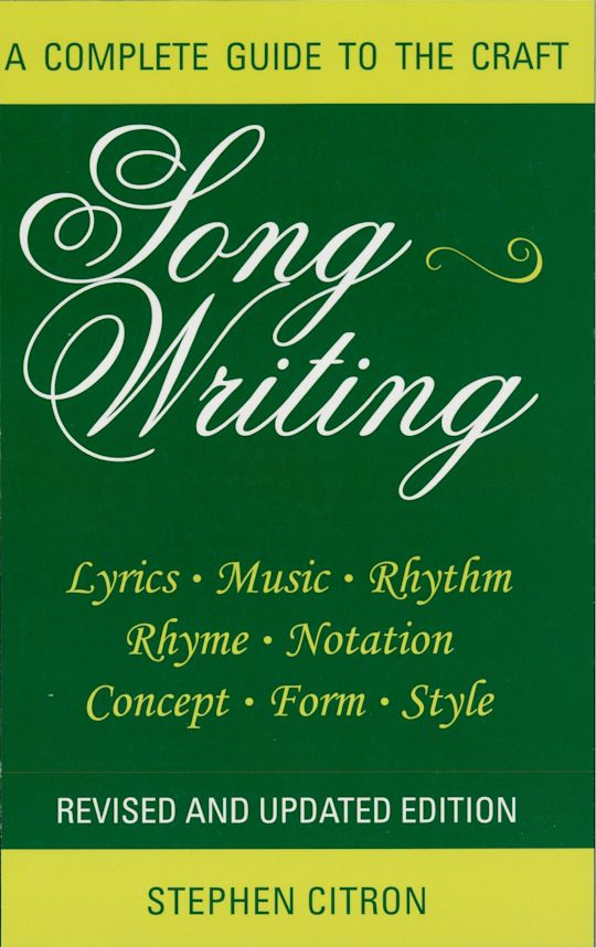 Songwriting cover